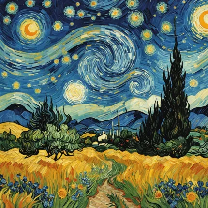 Как сделать фото в стиле Ван Гога: погружение в мир живописи через фотографию