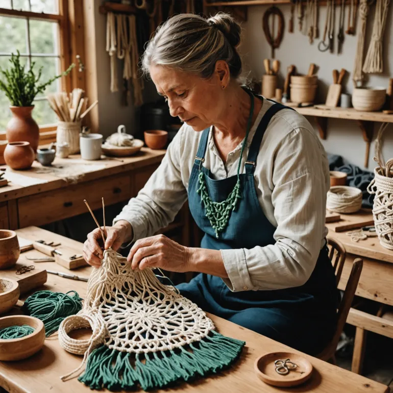 Искусство макраме: как создать уникальную сумку макраме пошагово